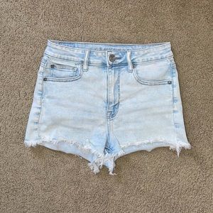 American eagle high rise short shorts